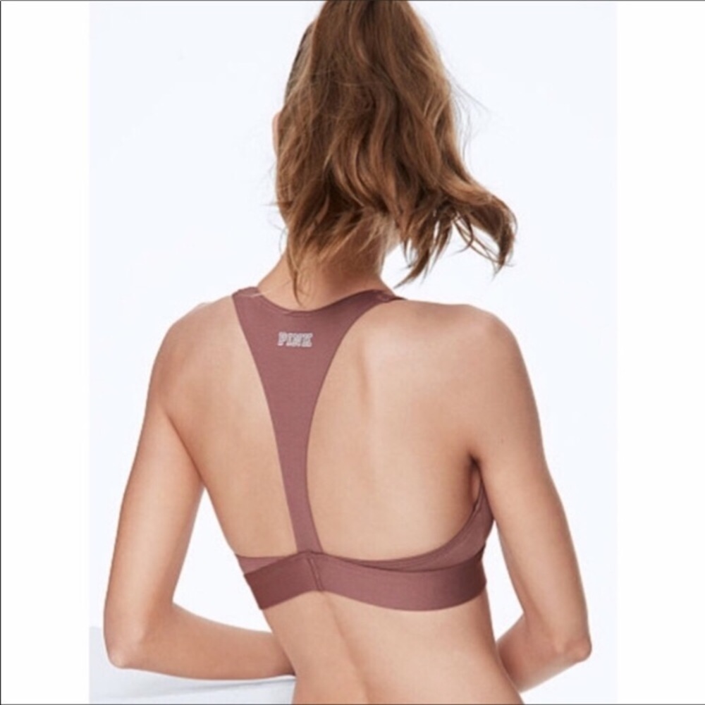 Victoria’s Secret PINK Ultimate Mauve Sports Bra L - Picture 2 of 8